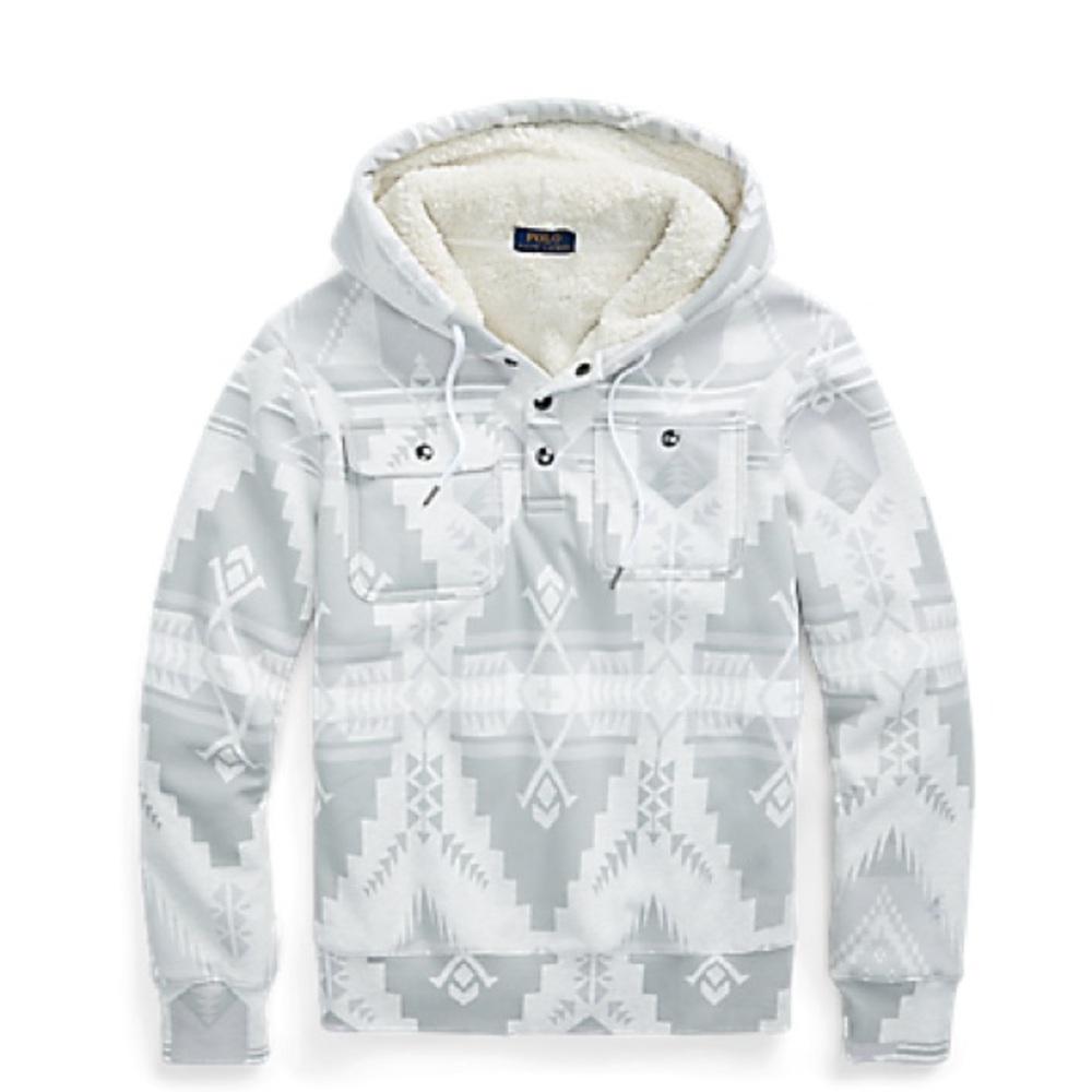 Never worn ✨ Polo Ralph Lauren High Pile Hoodie - signature embroidered pony